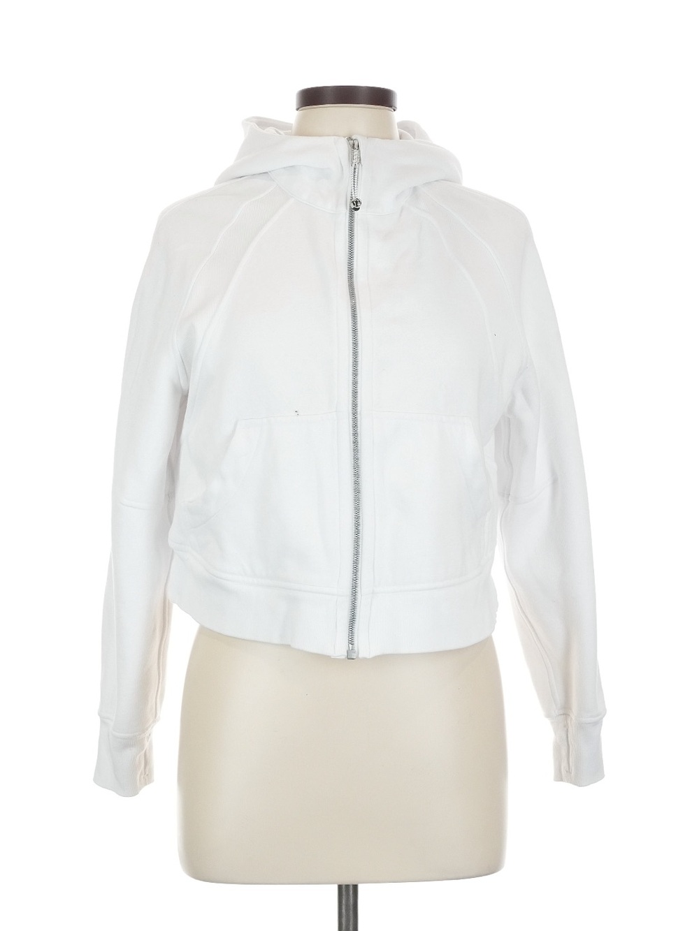 lululemon athletica White Scuba Zip-Up Jacket